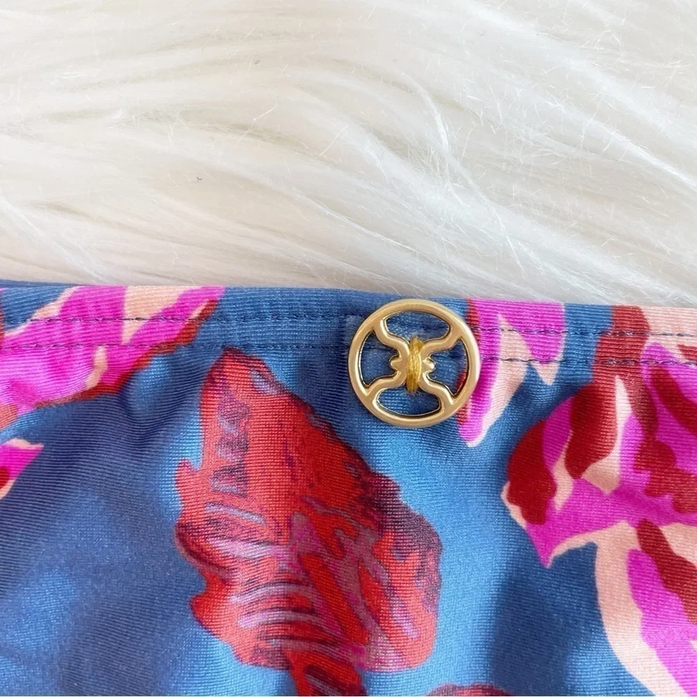 New Vix by Paula Hermanny Bikini Bottom in Tulum Basic Full Multi Floral Size M